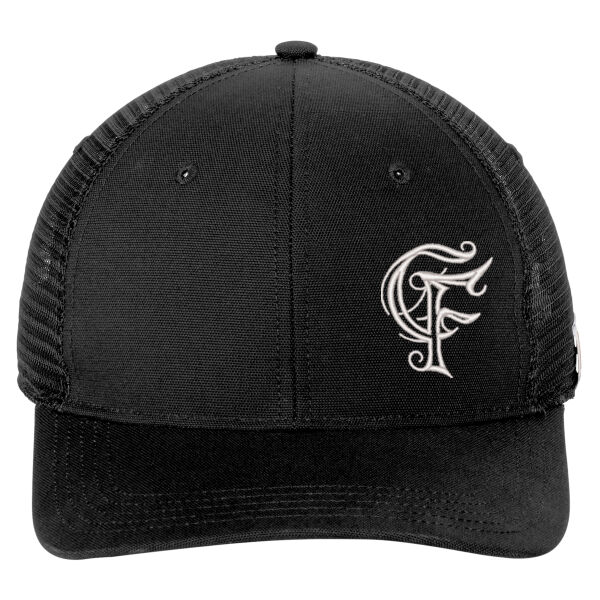 Carhartt® Canvas Mesh Back Cap (100% cotton washed canvas front panels with 100% polyester mesh back panels) - Embroidered Logo Thumbnail