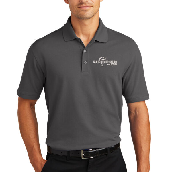 Port Authority® EZCotton™ Polo  (6.2-ounce, 100% cotton) - Embroidered Logo Thumbnail